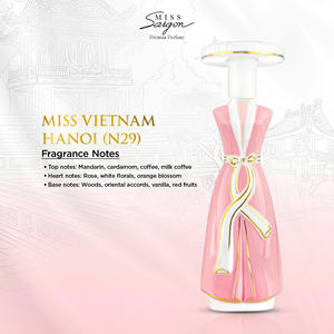 Perfume de Alta Gama para Mujer EDP Miss Vietnam Hanoi (N33) 35ml, Perfume Lujoso de Larga Duración para Uso Diario - Product Image 2