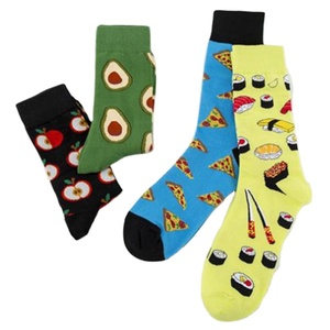 Venta caliente personalizado divertido manzana aguacate <span class=keywords><strong>Pizza</strong></span> Sushi comida algodón equipo <span class=keywords><strong>Calcetines</strong></span> - Product Image 3