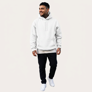 Vente en gros de sweat-shirts à manches raglan 100% polyester, personnalisables, surdimensionnés pour hommes, teinture unie, service OEM disponible, printemps - Product Image 1