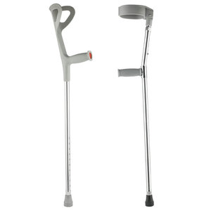 Muletas de codo de aleación de aluminio ligeras y ajustables para soporte de rehabilitación y ayuda para caminar - Product Image 1