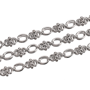 Cadena de Joyería Permanente Elegante de 80 Pulgadas/Rollo, Cadena de Acero Inoxidable para Collares, Pulseras, Prendas de Vestir y Adornos, Cadena para Manualidades - Product Image 4