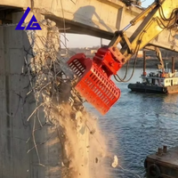 Grappin hydraulique de tri anti-corrosion de qualité supérieure pour environnements difficiles et travaux sur site