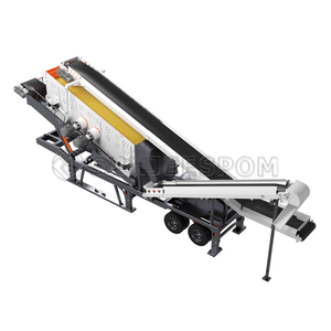 2 3 <span class=keywords><strong>4</strong></span> Decks Rock Screen <span class=keywords><strong>Grizzly</strong></span> Screening Plants Portable Aggregate Wheel Type Mobile Screen Mining - Product Image 1