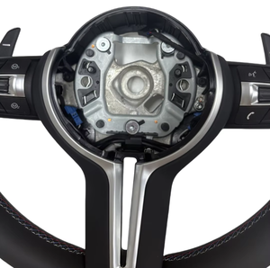 Volante Deportivo de Cuero Directo de Fábrica, 3 Radios, 40MM, para <span class=keywords><strong>BMW</strong></span> E90 E91 E92 E93 E70 E71 E72 E53 E89 E84 E81 E87 E82 E88 - Product Image 3
