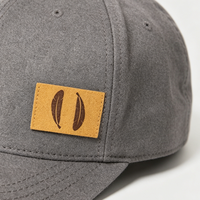 Étiquette rectangulaire personnalisée en cuir PU, pressée à chaud, écologique, avec logo, pour vêtements, chapeaux, accessoires de confection à coudre, vente en gros, OEM