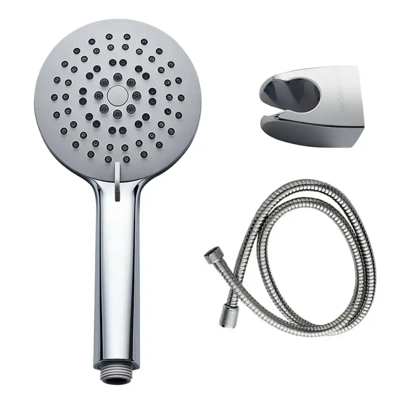 סט מקלחת JOMOO ABS חרירי סיליקון 5 פונקציות ראש מקלחת יד לעיסוי ספא עם מחזיק וצינור מקלחת מנירוסטה