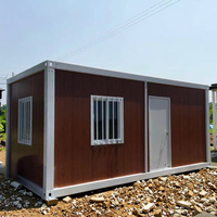 Maison conteneur en acier de luxe personnalisable de 20 à 40 pieds micro-maison mobile pliable résistante aux tremblements de terre pour parc cour atelier