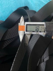 Sangle en polyester noir de 50 mm de large, capacité de charge de 3 tonnes, sangle haute résistance pour la sécurisation et l'emballage des marchandises - Product Image 6