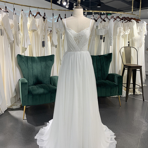 Jancember LSSG060 Elegante sin mangas Boda nupcial A-line Vestidos formales Vestidos - Product Image 6