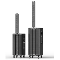 Sistema de Sonido PA Activo de Alta Potencia para Exteriores, con Batería de 20 Ah, Bluetooth 5.4, 793 W, Doble Woofer de 10 Pulgadas y 7 Drivers Matrix