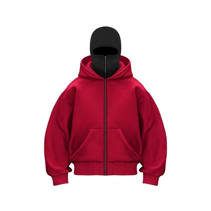 Red - Black Hooded