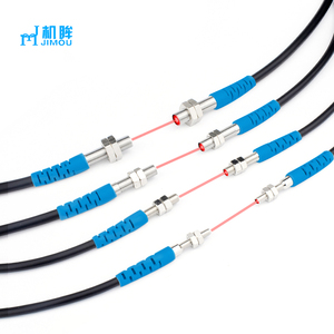 Luoshida แสงเลเซอร์ผ่านลำแสงโฟโตอิเล็กทริกเซ็นเซอร์แสงสีแดงที่มองเห็นได้20-30เมตรการตรวจจับ PNP NPN NO <span class=keywords><strong>NC</strong></span> - Product Image 3