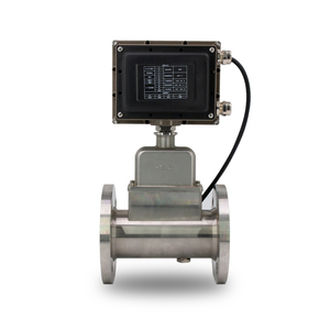 เครื่องวัดการไหลของก๊าซไนโตรเจน ออกซิเจน RS485 Modbus สแตนเลส 4-20mA อุตสาหกรรมอากาศอัด OEM IP65 LWGQ ช่วงการวัดการไหลกว้าง - Product Image 4