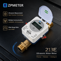Compteur de débit ultrasonique haute précision LoRaWAN, système de lecture à distance pour la surveillance de l'alimentation en eau des villes intelligentes, IP68