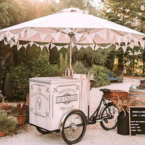 Chariot à bonbons personnalisé tricycle détachable chariot de nourriture mobile vendeur chariot tricycle pour mariages événements fêtes affaires - Product Image 4
