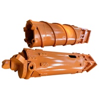 Godet de forage FAE haute résistance pour pieux forés, godet rotatif de forage de roche de grand diamètre avec dents de type balle pour fondations