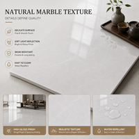 Carrelage en marbre poli 600x1200mm, carrelage mural et de sol moderne chinois, résistant à l'usure, pour villa, hôtel, commerce, vente en gros