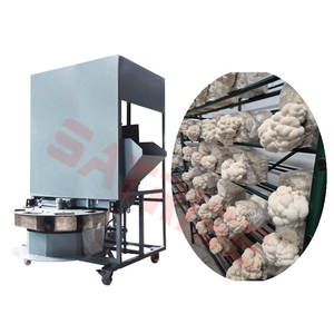 Máquina automática vertical para el llenado de bolsas de 1000-1100 bolsas/hora para bolsas cuadradas, equipo de cultivo de hongos comestibles - Product Image 1