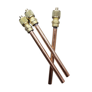 Valve de remplissage Hengsen CT-110 en laiton, unidirectionnelle, pour climatisation et réfrigération, longueur 90 mm, diamètre 6,5 mm - Product Image 2