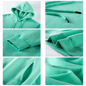 TKAN205 invierno pesado Tinck algodón personalizado 3D Puff estampado pulóver EE. UU. tamaño liso DTG estampado hombres sudadera sudaderas con capucha al por mayor - Product Image 4