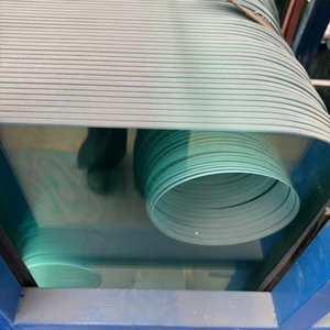 Vidrio personalizado <span class=keywords><strong>de</strong></span> fábrica Rectángulo redondo templado físicamente 5mm 8mm 12mm Precio <span class=keywords><strong>de</strong></span> vidrio por metro cuadrado - Product Image 3