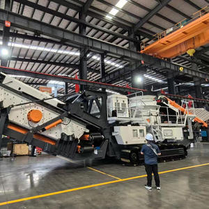 Maquinaria de Minería Duradera, Planta Móvil de Trituración de Piedra Caliza y Grava con Trituradora de Cono de 150 Toneladas por Hora - Product Image 2