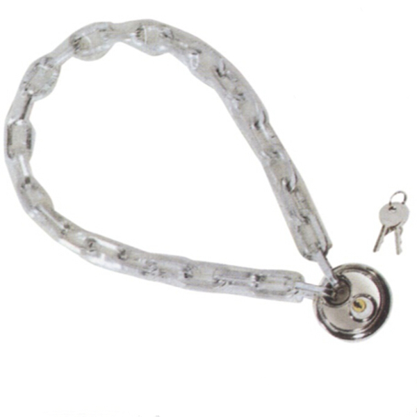 YH1345 High Quality Anti-Theft Auto Steering Wheel Chain Lock - Youheng Brand | Bicycle Accessories