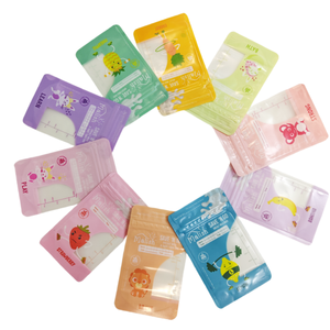 Refroidisseur d'allaitement pour bébé sans BPA avec logo personnalisé produit de stockage de pompage 3-5Oz 250ml sac de <span class=keywords><strong>conservation</strong></span> du <span class=keywords><strong>lait</strong></span> <span class=keywords><strong>maternel</strong></span> pré-stérilisé - Product Image 3