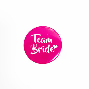 Insignias Rosa Fuerte/Blancas para la Novia y el Equipo <span class=keywords><strong>de</strong></span> la Novia, Decoraciones para <span class=keywords><strong>Despedida</strong></span> <span class=keywords><strong>de</strong></span> <span class=keywords><strong>Soltera</strong></span>, Fiesta <span class=keywords><strong>de</strong></span> Boda X0042 - Product Image 5
