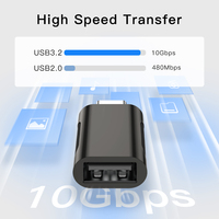 Adaptor OTG 2 In 1, Adaptor USB Tipe C, Adaptor OTG Tipe C, Adaptor Kabel USB Tipe C, Adaptor USB Tipe C