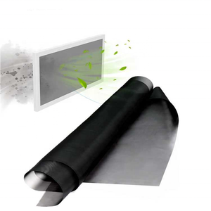 <span class=keywords><strong>Moustiquaire</strong></span> de porte et fenêtre en fibre de verre noire personnalisable, anti-pollen, anti-poussière, respirante, anti-moustiques et anti-insectes, en rouleau - Product Image 6