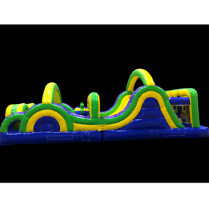 Người lớn và trẻ em ngoài trời hoặc trong nhà tùy chỉnh lớn ngoài trời trở ngại Inflatable khóa học để bán - Product Image 5