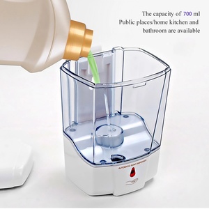 Distributeur automatique de désinfectant pour les mains sans contact, blanc et simple, à fixer directement au mur, idéal pour les usines. - Product Image 6