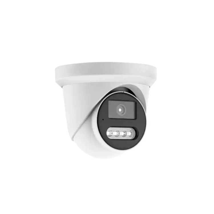Caméra de sécurité IP intelligente OEM 4K avec détection humanoïde AI Lumière hybride intelligente et caméra de vidéosurveillance extérieure POE 2MP 3MP 4MP 5MP 8MP