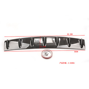 Alerón de Techo K-Tuned de Plástico con Cinta Adhesiva 3M, Deflector Universal para Automóvil - Product Image 2
