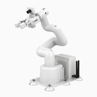 Kit de bras robotique à 7 axes JetCobot, collaboratif visuel avec Jetson Nano Orin Nano NX Super ROS Python, modules électroniques inversés