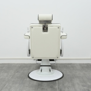 Fauteuil de Barbier en Cuir Moderne et Rétro pour Salon de Coiffure et Usage Domestique, Mobilier de Salon de Beauté avec Fonction Inclinable Hydraulique - Product Image 6