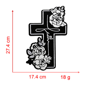 刺繍文字シェニール特注鉄刺繍された神は良いシェニールタオルパッチ服の装飾のため - Product Image 5