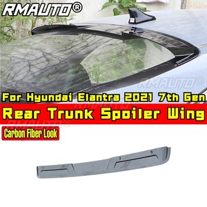 Pour Hyundai Elantra 2021 7ème Génération Aileron de coffre arrière Aileron de toit arrière Kit carrosserie Accessoires auto - Product Image 1