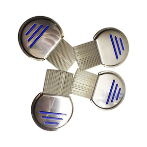 Dog Grooming Combs Stainless Steel Needle Flea Comb For Pet Fur Care BL130 In Stock - Product Image 1
