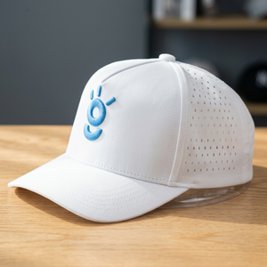 Custom Hat 5 Panel 2 Tones Baseball <b>Caps</b> Woven Labels Cotton Fabric Sport <b>Cap</b> For Man Vietnam Manufacture Supplier - Product Image 1