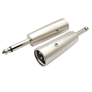 Adaptateur <span class=keywords><strong>TRS</strong></span> stéréo 6.35mm vers XLR mâle 3 pôles Connecteur Speakon <span class=keywords><strong>TRS</strong></span> XLR mâle 1/4 pouces - Product Image 1