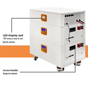 แบตเตอรี่ LiFePO4 20kWh 51.2V ระบบกักเก็บพลังงานแสงอาทิตย์สำหรับบ้าน ตู้เก็บแบบ IP65 - Product Image 4