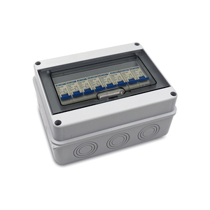 Serie HT Caja de distribución de 8 vías Placa de panel eléctrico Caja de distribución de energía Abs Disyuntor Mcb <span class=keywords><strong>Box</strong></span> - Product Image 5