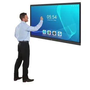 Flatte intelligente Tafel Whiteboard-Anzeige LCD-Bildschirm 86 Zoll Panel für Konferenz- und Besprechung