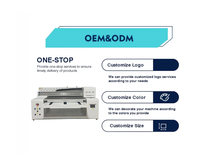 Mesin Printer UV Flatbed Profesional Eizoulyn 6090 9060 Dengan 4 Kepala Cetak 8 Warna Printer Inkjet Mesin Pencetak UV Flatbed