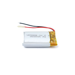 High quality 902030 <span class=keywords><strong>3</strong></span>,7 V 500mAh 1,85 WH LiPo battery lithium polymer battery for consumer electronics - Product Image 1