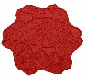 Molde de Goma para Estampado de Polígonos, Varios Estilos de Sellos, Apto para Caminos de Parques y Carreteras Escolares, Simple y Fácil de Usar - Product Image 3
