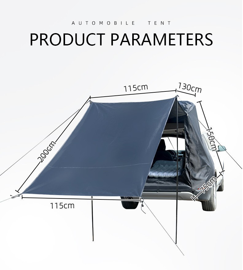 Sunshade Rainproof Outdoor Heavy Duty Carport Car Canopy 2600g