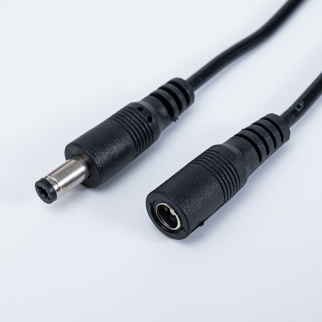 DC Power Cable 5.5*2.1 Male Female Single-Head Pure Copper Conductor for  Set-Top Box Use